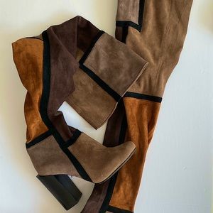Jeffrey Campbell Suede Thigh High Boots